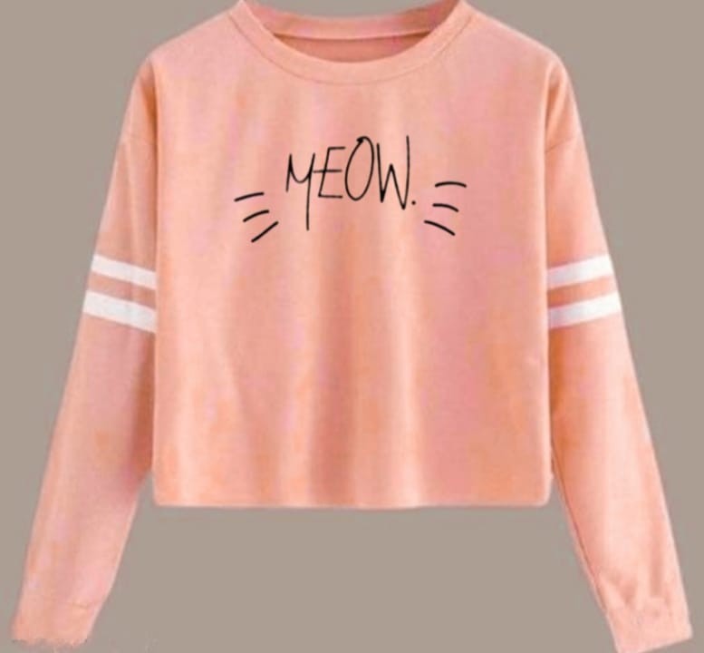 MEOW LFB STRP REGULAR TSHIRT