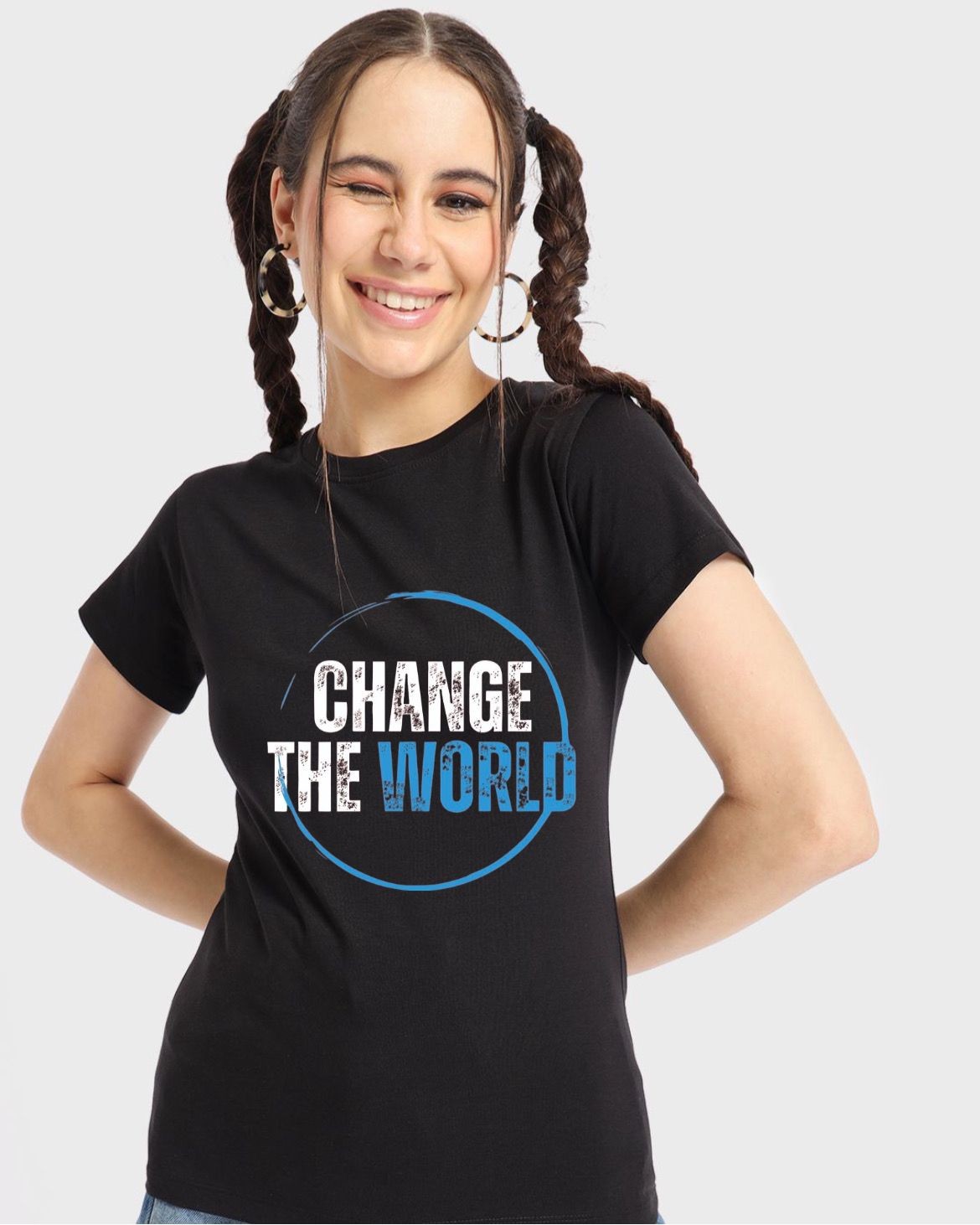 Change World Regular tshirt