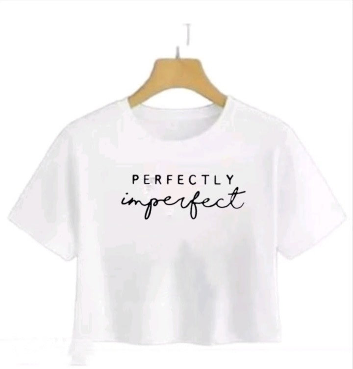 PERFECTLY IMP CROP TSHIRT