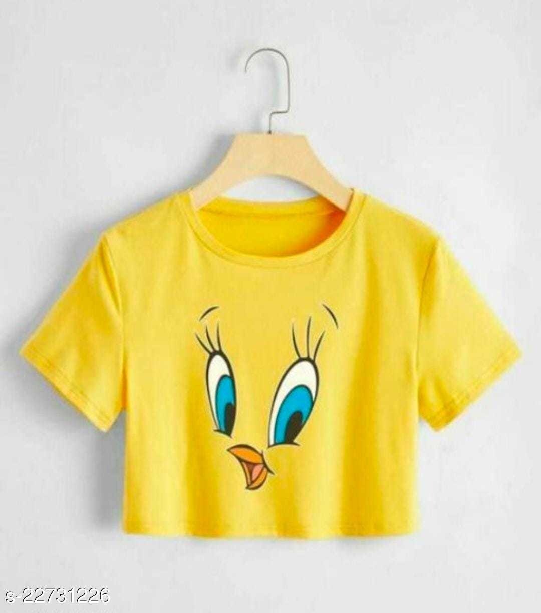 TWEETY CROP TSHIRT