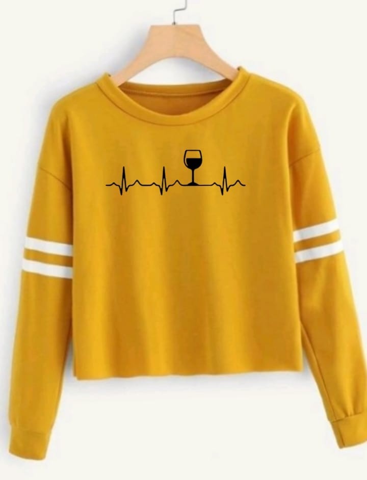 WINE GLASS LFB STRP REGULAR TSHIRT