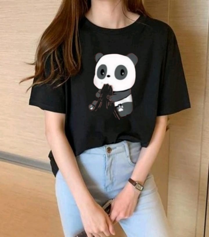 HUNGRY PANDA WOMEN OVERSIZE TSHIRT