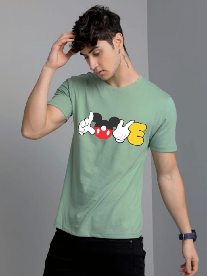 MICKEY LOVE MEN REGULAR TSHIRT