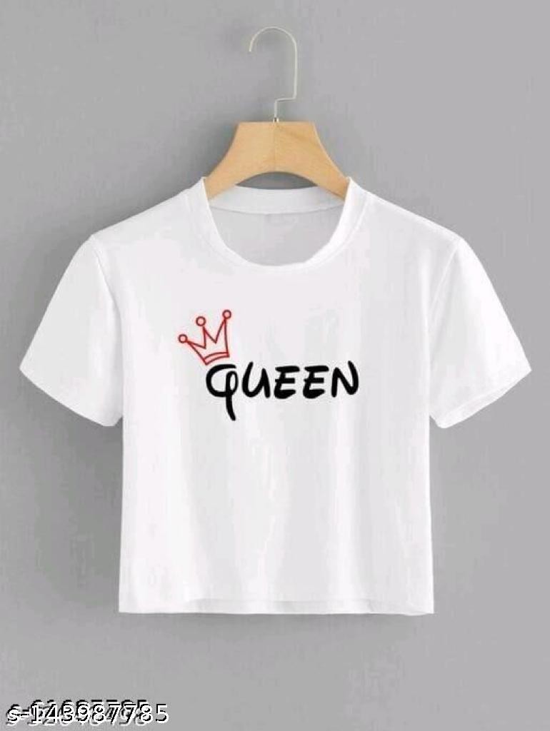 NEW QUEEN CROP TSHIRT