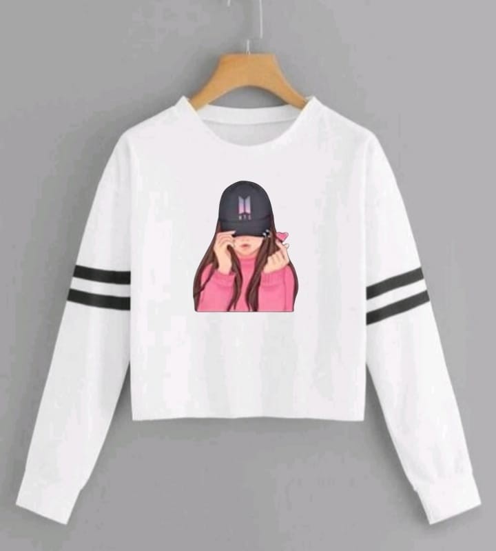 BTS GIRL LFB STRP REGULAR TSHIRT