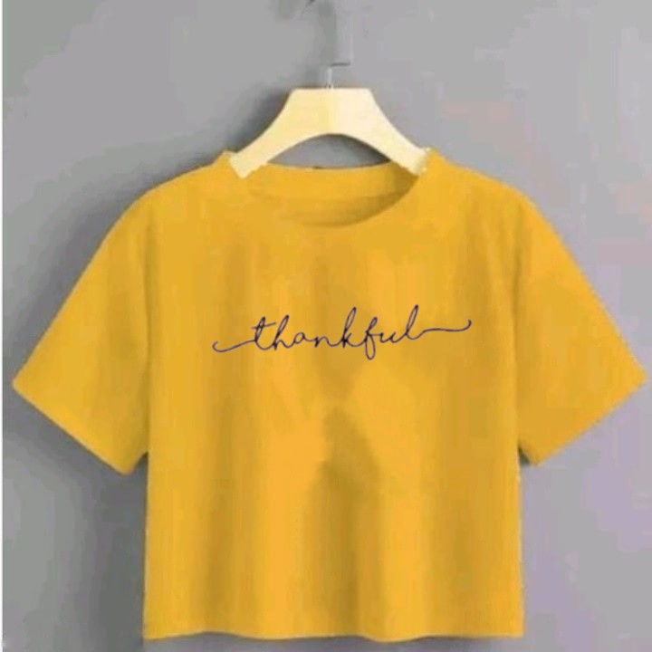 THANKFUL CROP TSHIRT